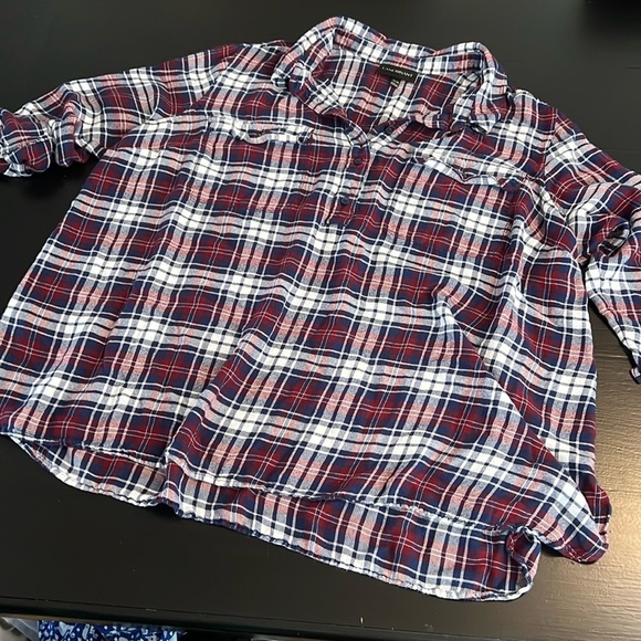 Lane Bryant Tops - Lane Bryant flannel shirt size 26/28